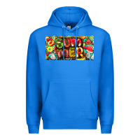 True Royal summer with fruits license plate Premium Hoodie - BarkalooDesign