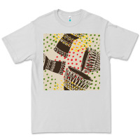 Dove Grey african drum seamless pattern Premium Tee - BundleAndBundleShop