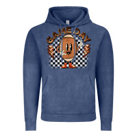 Vintage Denim game day football Vintage Hoodie - BarkalooDesign