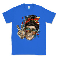 True Royal American Mother skull Classic Tee - FaDigitalArtStudio