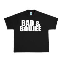 Black bad & boujee Urban Heavy Tee - artisFamous