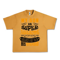 Peanut Butter My Son Is Super Awesome His Stepdad Urban Heavy Tee - artisFamous