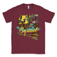 Burgundy lake squad Classic Tee - BarkalooDesign