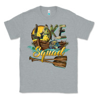 Heather Grey lake squad Classic Tee - BarkalooDesign