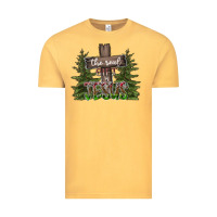 Vintage Mustard the real gift is jesus Vintage Tee - CowhideDigitalArt