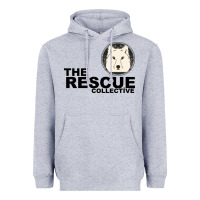 Heather Grey The Rescue Collective Heavyweight Hoodie - Bettercallsaul