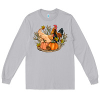 Moon Dust fall coop animals pumpkin Long Sleeve Tee - Artiststas