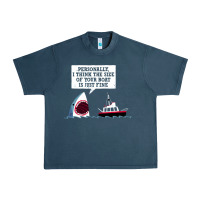 Midnight Navy polite jaws Urban Heavy Tee - artisFamous