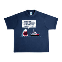 Navy polite jaws Urban Heavy Tee - artisFamous