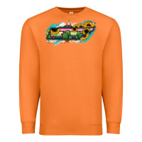 Carrot Tennessee Map Sunflower Cactus Serape Premium Sweatshirt - RanaPortraitStore