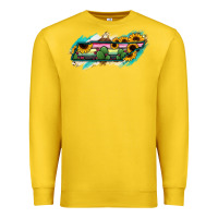 Lemon Tennessee Map Sunflower Cactus Serape Premium Sweatshirt - RanaPortraitStore
