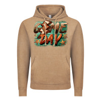 Vintage Coffee game day  lightning football Vintage Hoodie - BarkalooDesign