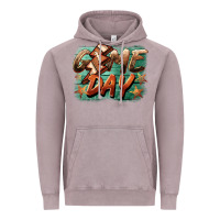 Vintage Zinc game day  lightning football Vintage Hoodie - BarkalooDesign