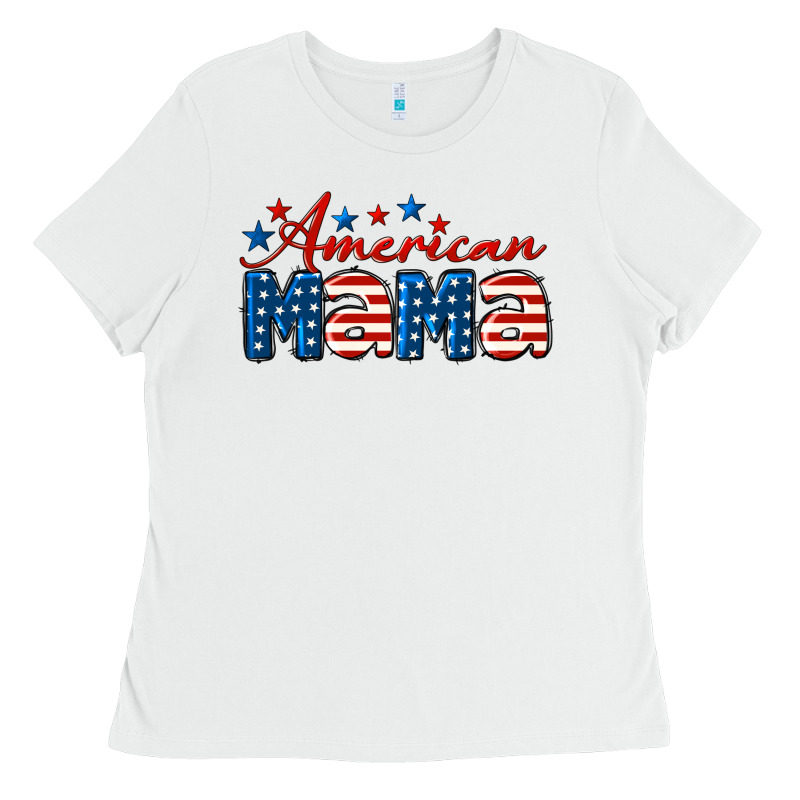 American Mama Mother's Day Ladies Tee by LillyAllenDesigns | Teevron