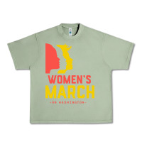 Oil Green women march on washington Urban Heavy Tee - artisFamous