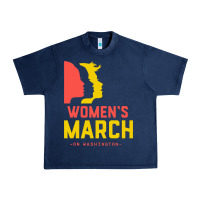Navy women march on washington Urban Heavy Tee - artisFamous