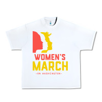 Women March On Washington Urban Heavy Tee | Teevron