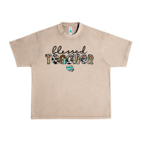 French Oak blessed teacher Urban Heavy Tee - CowhideDigitalArt