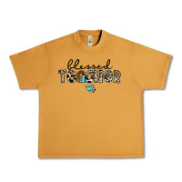Peanut Butter blessed teacher Urban Heavy Tee - CowhideDigitalArt