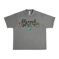 Tornado blessed teacher Urban Heavy Tee - CowhideDigitalArt