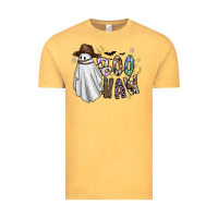 Vintage Mustard Boo Haw Vintage Tee - CowhideDigitalArt