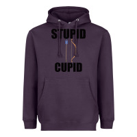 Plum Stupid Cupid Heavyweight Hoodie - Bettercallsaul