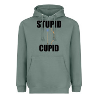 Sage Stupid Cupid Heavyweight Hoodie - Bettercallsaul