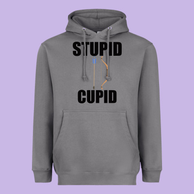 Stupid Cupid Heavyweight Hoodie Designed By Bettercallsaul