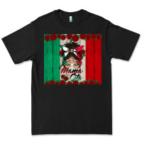 Black mexican messy bun mamacita Premium Tee - BundleAndBundleShop