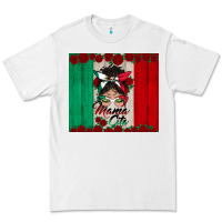 White mexican messy bun mamacita Premium Tee - BundleAndBundleShop