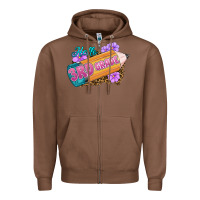 Chestnut hello 3rd grade Zipper Hoodie - RanaPortraitStore