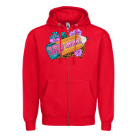 Red hello 3rd grade Zipper Hoodie - RanaPortraitStore