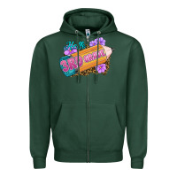 Sports Green hello 3rd grade Zipper Hoodie - RanaPortraitStore