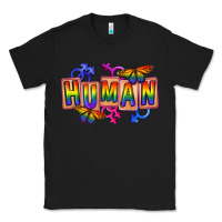 Black Human pride Classic Tee - FaDigitalArtStudio