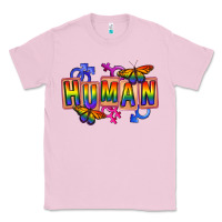 Bubblegum Pink Human pride Classic Tee - FaDigitalArtStudio