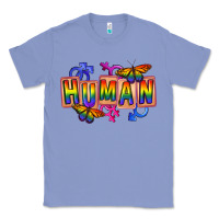Colony Blue Human pride Classic Tee - FaDigitalArtStudio