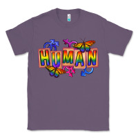 Lavender Human pride Classic Tee - FaDigitalArtStudio