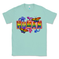 Seafoam Human pride Classic Tee - FaDigitalArtStudio