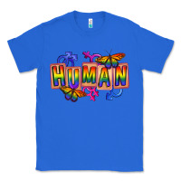 True Royal Human pride Classic Tee - FaDigitalArtStudio