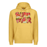 Antique Gold summer watermelon and strawberry Premium Hoodie - BarkalooDesign