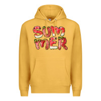 Mustard summer watermelon and strawberry Premium Hoodie - BarkalooDesign