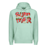 Seafoam summer watermelon and strawberry Premium Hoodie - BarkalooDesign