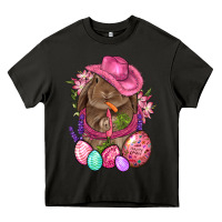 Asphalt Cowboy Rabbit Easter Heavy Core Tee - BundleAndBundleShop