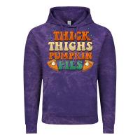 Cloud Purple thick thighs pumpkin pies Vintage Hoodie - BarkalooDesign