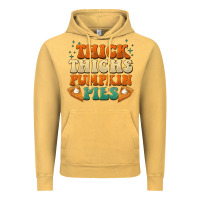 Vintage Mustard thick thighs pumpkin pies Vintage Hoodie - BarkalooDesign