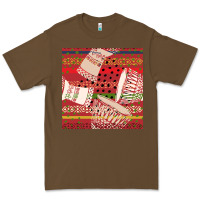 Cacao african drum colorful seamless pattern Premium Tee - BundleAndBundleShop