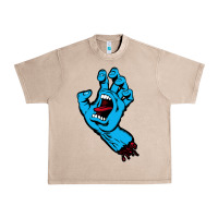 French Oak santacruz screaming hand Urban Heavy Tee - artisFamous
