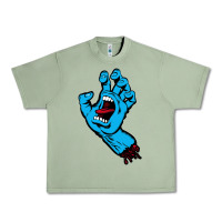 Oil Green santacruz screaming hand Urban Heavy Tee - artisFamous