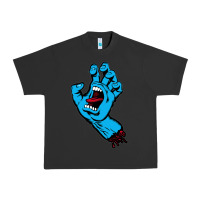 Pigment Black santacruz screaming hand Urban Heavy Tee - artisFamous
