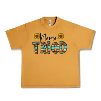 Peanut Butter mama tried Urban Heavy Tee - CowhideDigitalArt